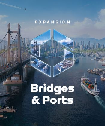 Cities: Skylines II - Bridges & Ports (DLC) Steam Key (PC) EUROPE