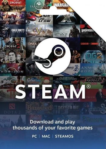 Steam Wallet Gift Card 36 BRL Steam Key BRAZIL