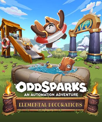 Oddsparks: An Automation Adventure - Craftsman's Elemental Decorations Pack (DLC) Steam Key (PC) GLOBAL