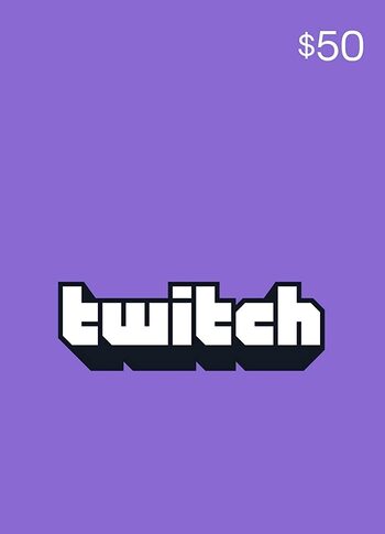 Twitch Gift Card 50 USD Key UNITED STATES