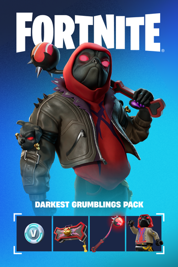 Fortnite - Darkest Grumblings Pack + 600 V-Bucks XBOX LIVE Key EUROPE