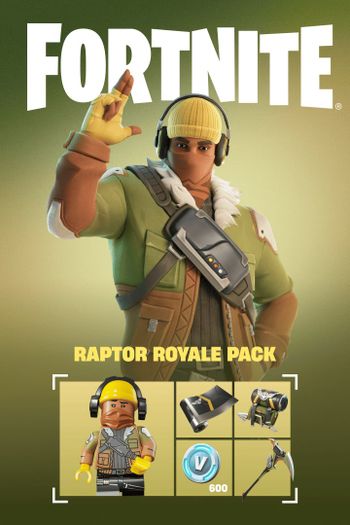 Fortnite - Raptor Royale Pack + 600 V-Bucks XBOX LIVE Key UNITED KINGDOM