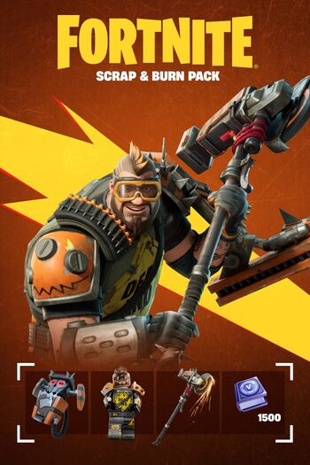Fortnite -Scrap & Burn Pack + 1500 V-Bucks Challenge XBOX LIVE Key SOUTH AFRICA