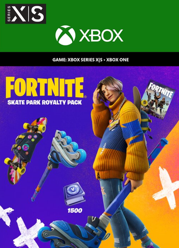 Fortnite - Skate Park Royalty Pack + 1,500 V-Bucks Challenge (DLC) XBOX LIVE Key CANADA
