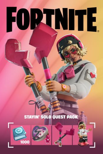 Fortnite - Stayin' Solo Quest Pack + 1000 V-Bucks Challenge XBOX LIVE Key UNITED KINGDOM