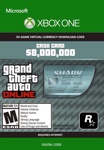 Grand Theft Auto Online: Megalodon Shark Cash Card XBOX LIVE Key TURKEY
