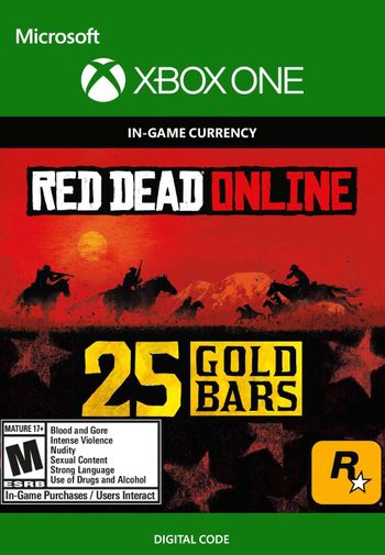 Red Dead Redemption 2 Online 25 Gold Bars XBOX LIVE Key EUROPE