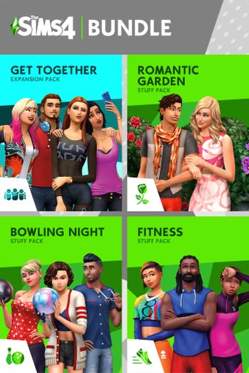 The Sims™ 4 Back to School Bundle – Get Together, Romantic Garden Stuff, Bowling Night Stuff, Fitness Stuff (DLC) XBOX LIVE Key UNITED STATES